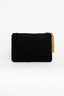 CLUTCH STELAR VELVET NEGRO CORAZON