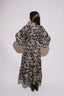 VERONA BLACK & WHITE VESTIDO LARGO