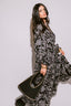 VERONA BLACK & WHITE VESTIDO LARGO