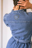 FLORAL COSMOS DENIM MONO