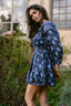 DALIA BLUE VESTIDO CORTO