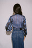 DALIA BLUE BLUSA LAZO