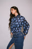 DALIA BLUE BLUSA LAZO