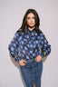 DALIA BLUE BLUSA LAZO