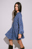 SAVAVANA BLUE VESTIDO CORTO