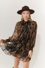 ROBE MARRON ARIA