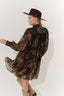 ROBE MARRON ARIA