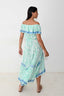 VESTIDO MEXICANO MIRRORS AQUA