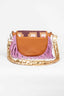 MEDELLIN BROWN PINK SHOULDER BAG
