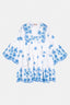 CRETE SHORT DRESS WITH LONG SLEEVES