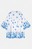 CRETE SHORT DRESS WITH LONG SLEEVES