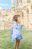 CRETE SHORT DRESS WITH LONG SLEEVES