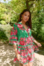HAWAII GREEN SHORT DRESS