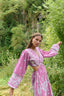 GREECE PINK LONG DRESS CUT