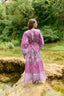 GREECE PINK LONG DRESS CUT