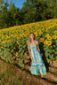 FRIDA AQUA LONG CUT DRESS