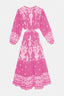 GREECE PINK LONG DRESS CUT