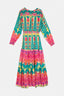 IPANEMA AQUA DRESS WITH SLEEVES