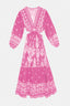 GREECE PINK LONG DRESS CUT