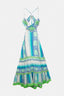 FRIDA AQUA LONG CUT DRESS