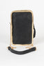 BLACK TIBETAN CROSSBODY BAG