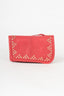 RED LONDON CROSSBODY BAG