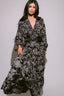 VERONA BLACK & WHITE VESTIDO LARGO