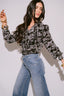 VERONA BLACK & WHITE BLUSA