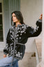 VERONA BLACK & WHITE CHAQUETA VELVET