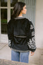 VERONA BLACK & WHITE CHAQUETA VELVET