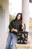 SHOPPER STELAR VELVET NEGRO