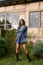 DALIA BLUE VESTIDO CORTO