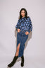 DALIA BLUE BLUSA LAZO