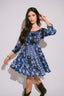 DALIA BLUE VESTIDO SMOKING