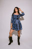 DALIA BLUE VESTIDO SMOKING