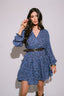 SAVAVANA BLUE VESTIDO CORTO