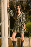 CASHMIRE DREAM GREEN VESTIDO CORTO