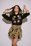 LILI GREEN BLUSA BORDADA