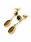 Aqua Luna Earrings