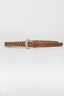 CINTURON WESTERN BRAID BROWN
