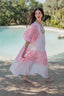 AMBAR PINK NEON LONG DRESS