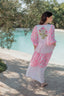 AMBAR PINK NEON LONG DRESS