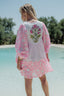 AMBAR PINK NEON SHORT DRESS
