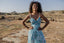 SHELL LONG DRESS CROCHET