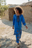 CANCUN INDIGO KAFTAN