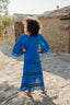 CANCUN INDIGO KAFTAN