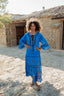 CANCUN INDIGO KAFTAN