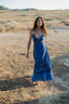 CANCUN INDIGO CUT DRESS