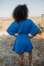 CANCUN INDIGO SHORT DRESS