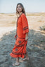 CANCUN ORANGE KAFTAN